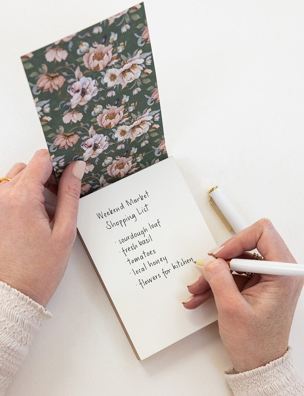 Mini Ashbourne Garden Jotter Jotters Bespoke Letterpress