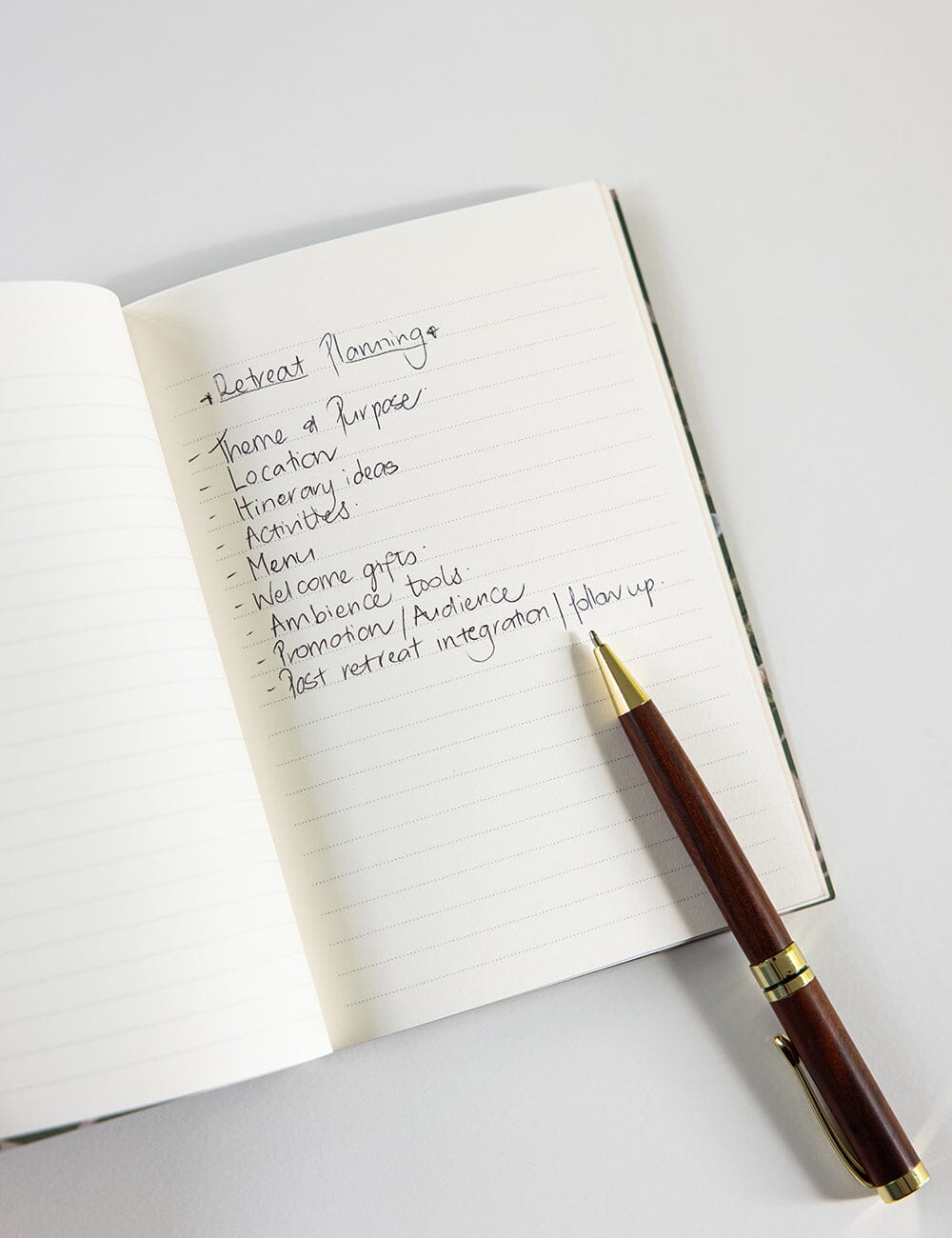 Pocket Notebook - Camellia Tree (Lined)