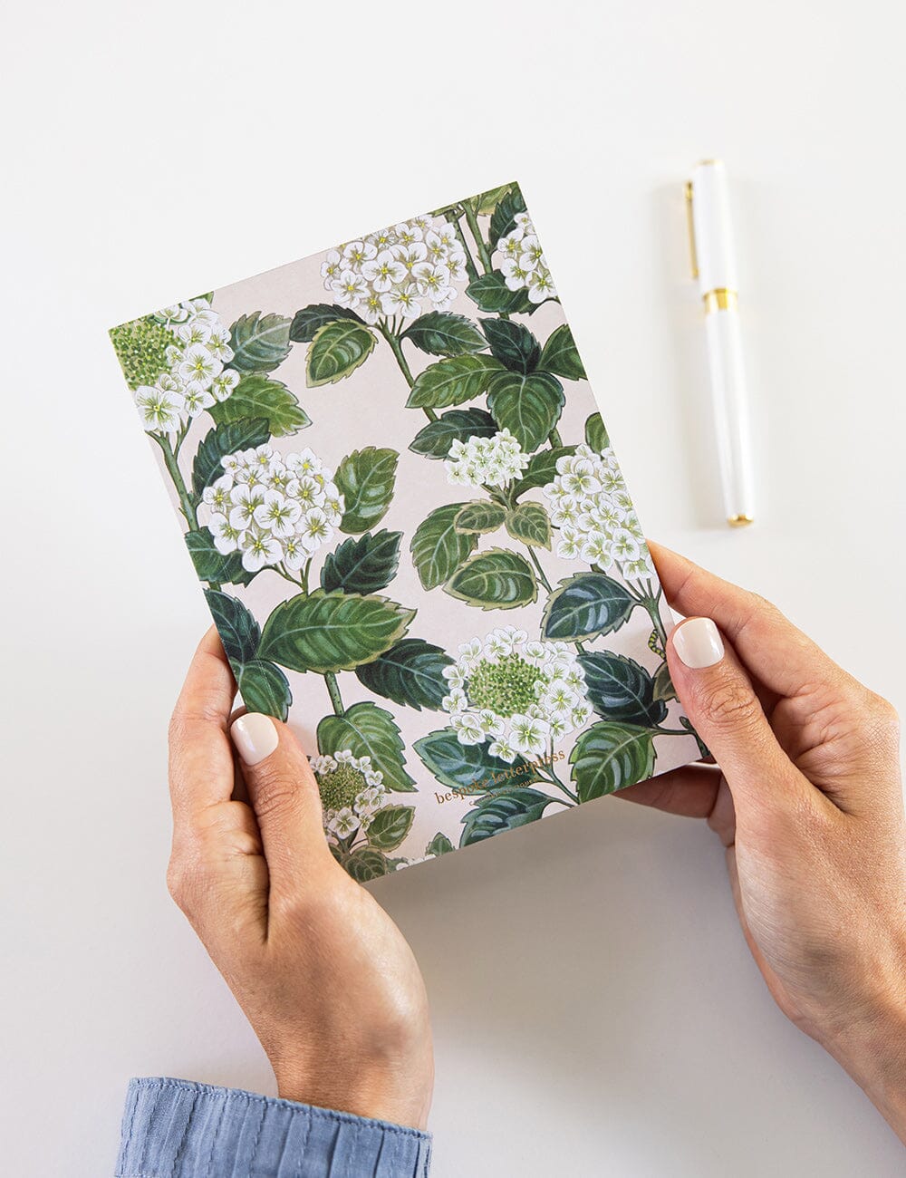 Pocket Notebook - Hydrangea (Lined)