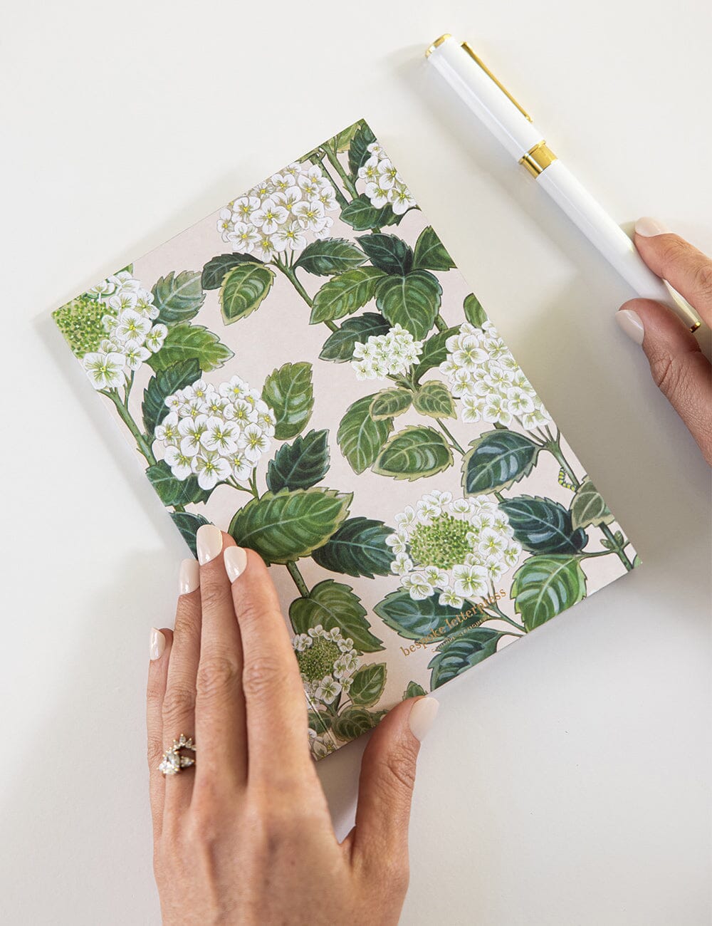 Pocket Notebook - Hydrangea (Lined)