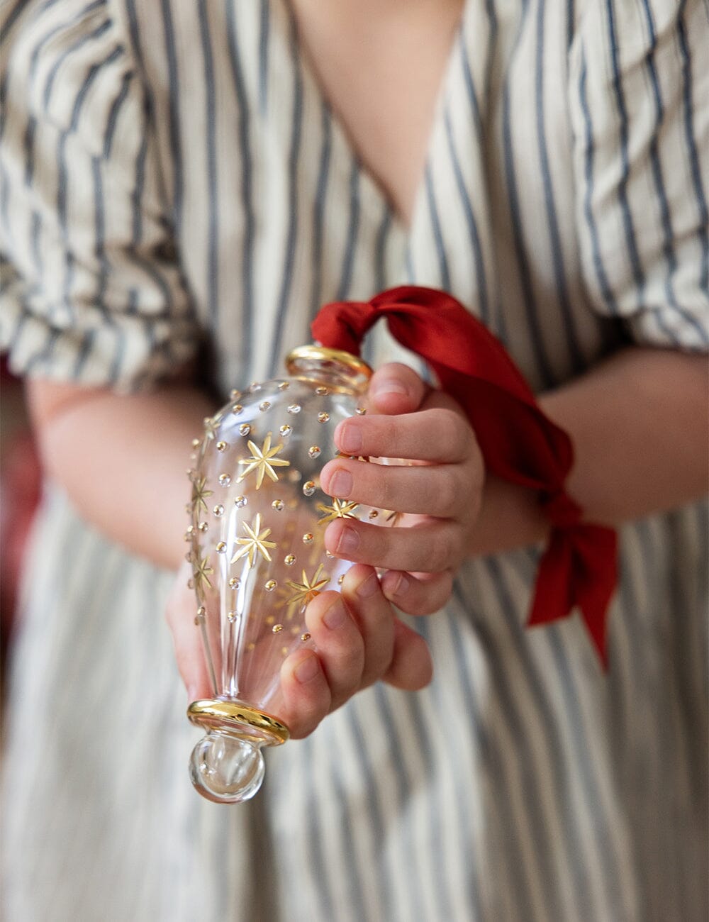 Ornament Glass Pendant Snowflake