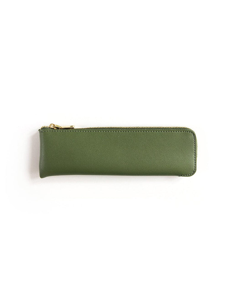 Pencil Case Slim - Forest Green
