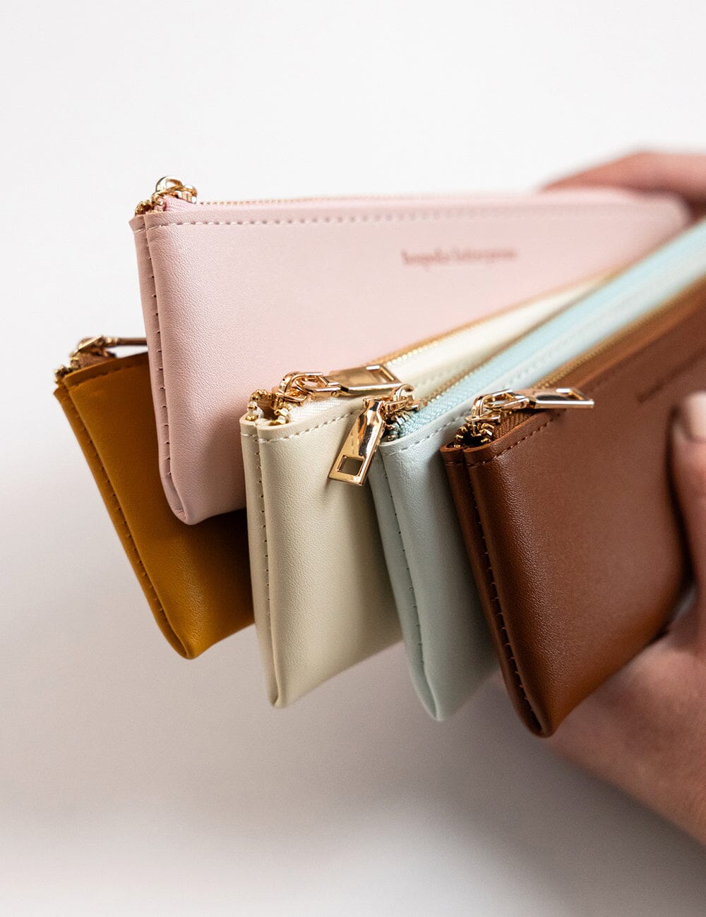 Pencil Case Slim - Pale Pink