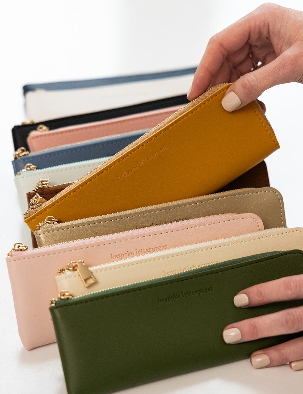 Pencil Case Slim - Mustard