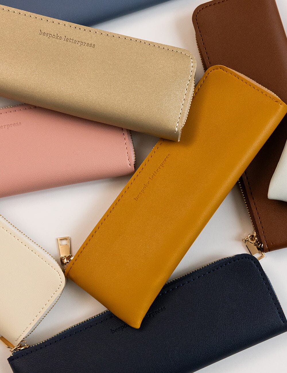 Pencil Case Slim - Mustard