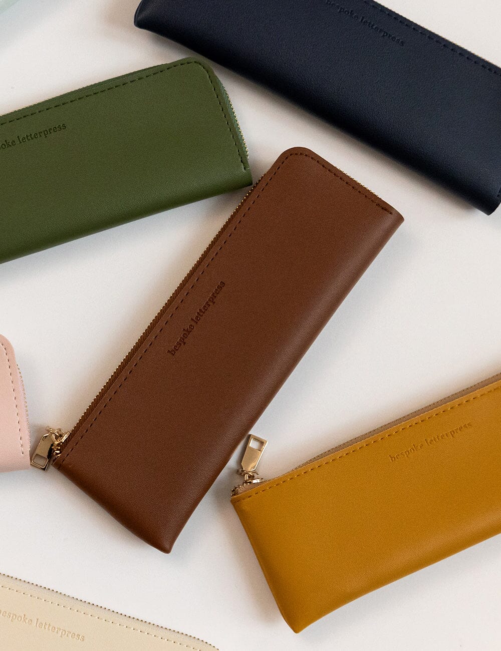 Pencil Case Slim - Mustard