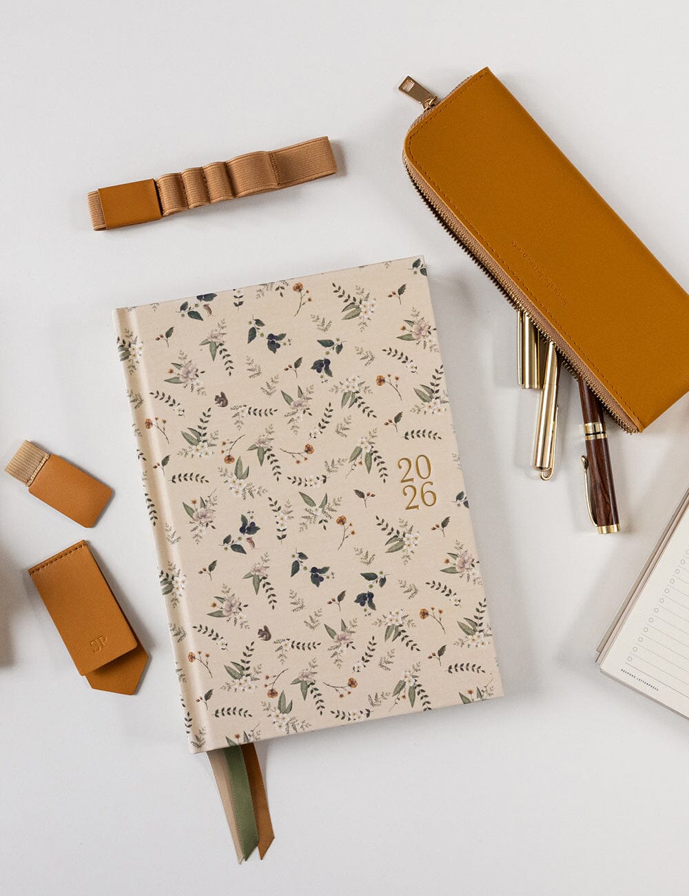 Pencil Case Slim - Mustard