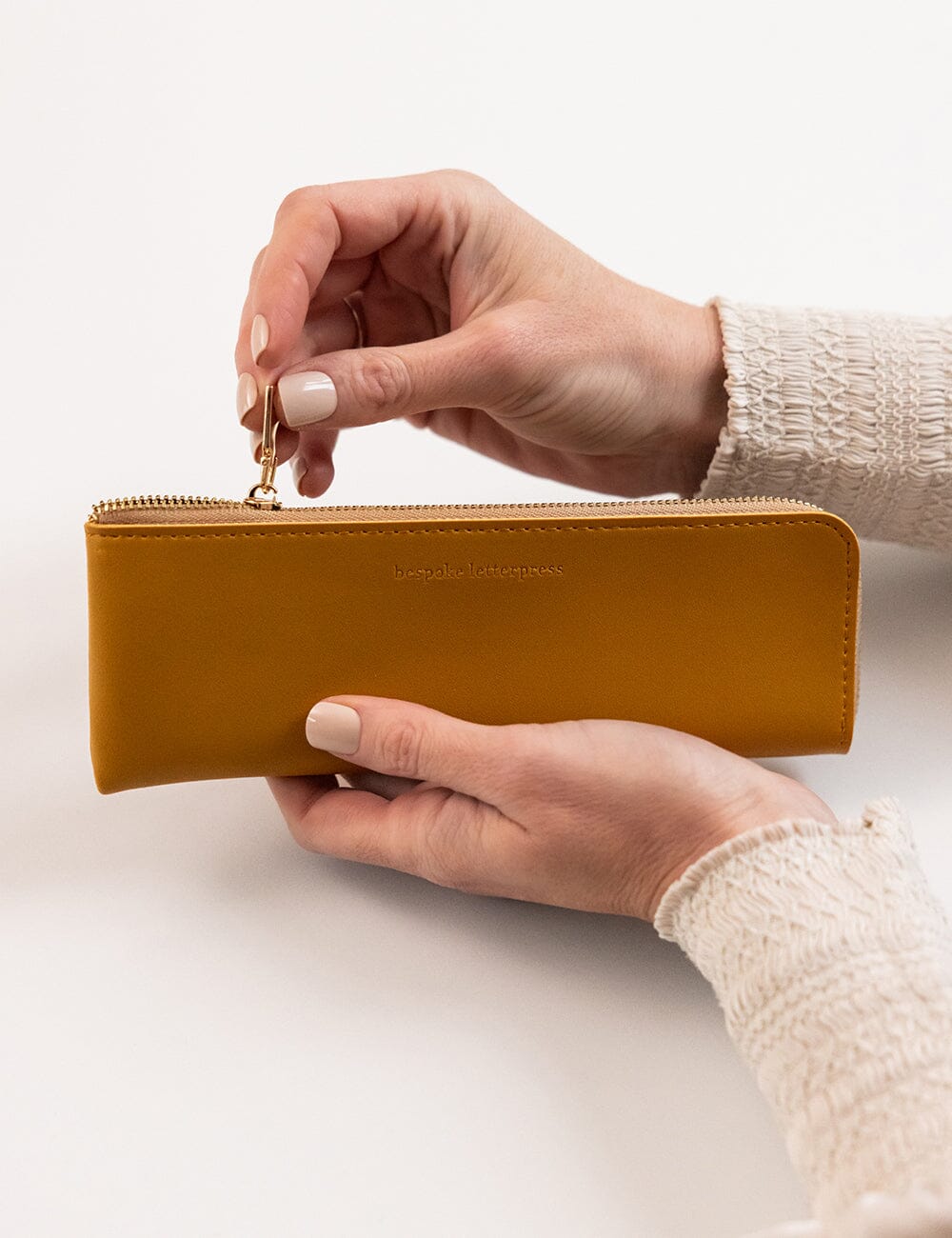 Pencil Case Slim - Mustard