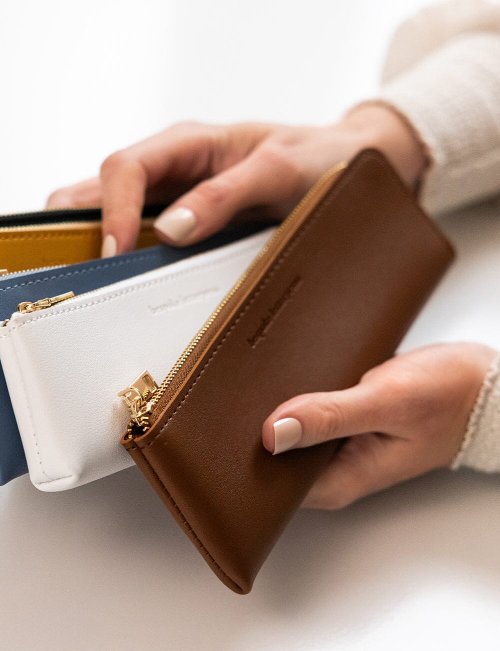 Pencil Case Slim - Espresso