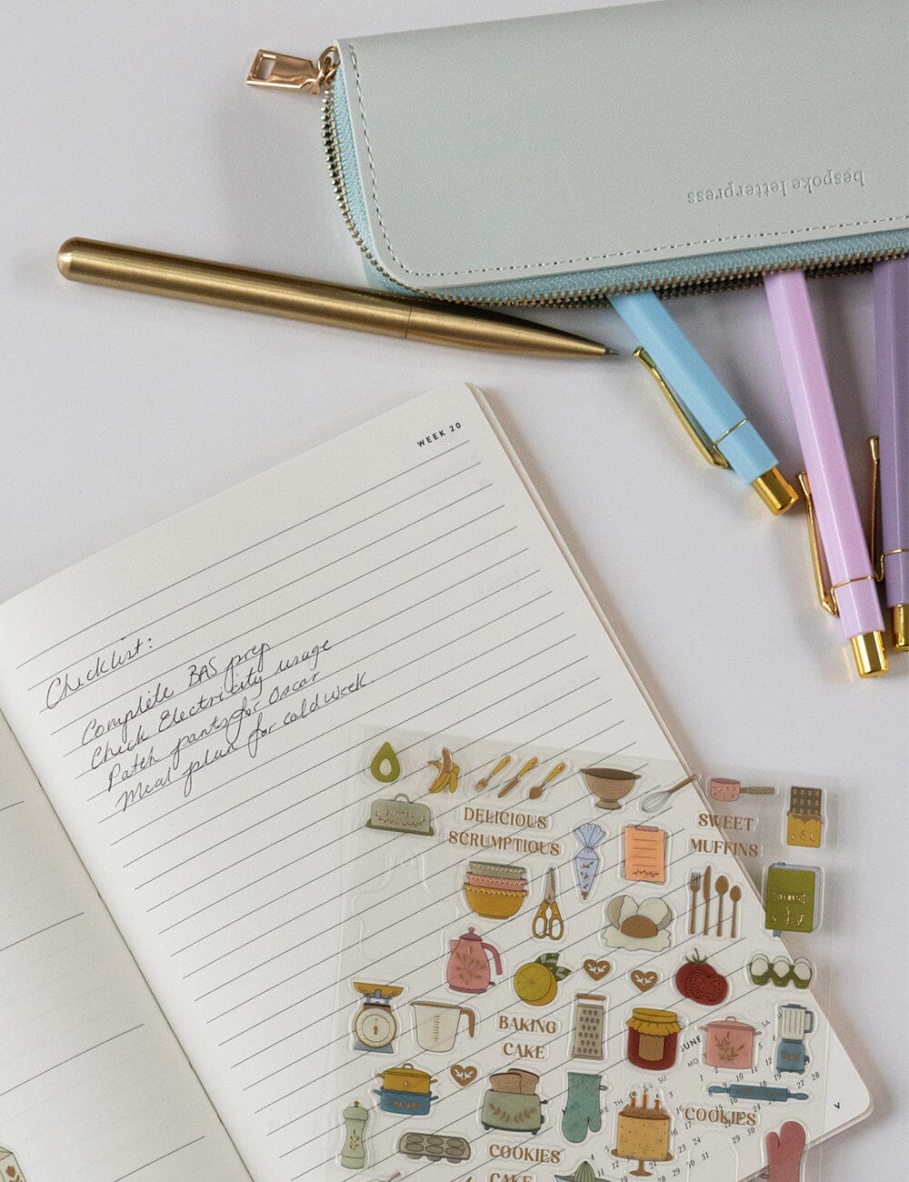 Pencil Case Slim - Dusk