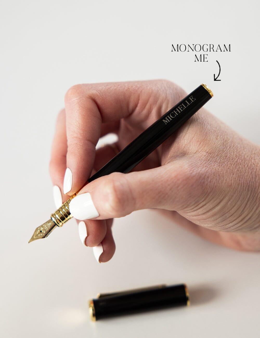 Black Fountain Pen (Boxed) Pens Bespoke Letterpress