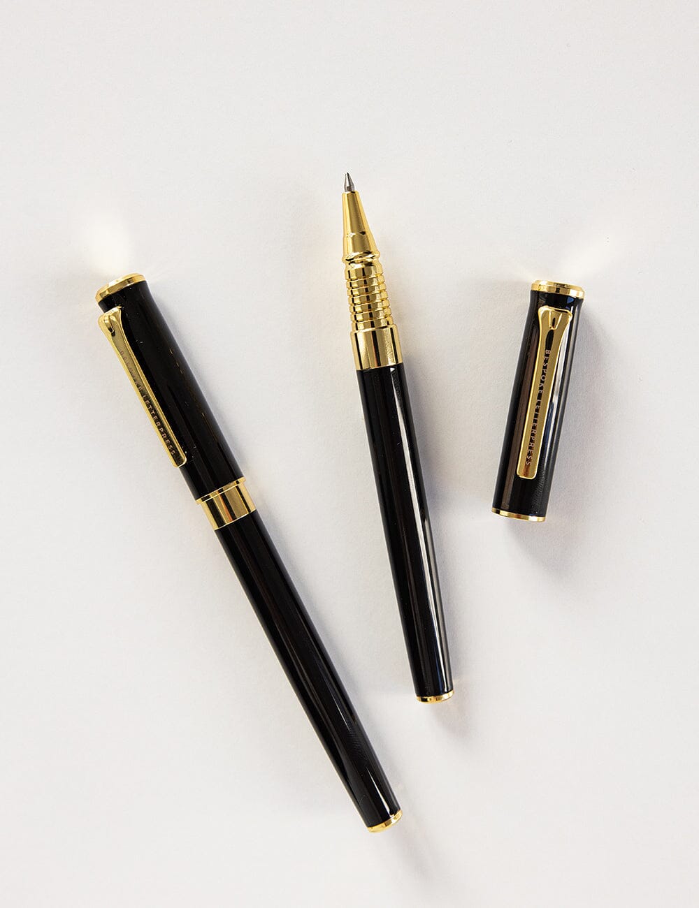 Black Executive Gel Ink Pen (Boxed)