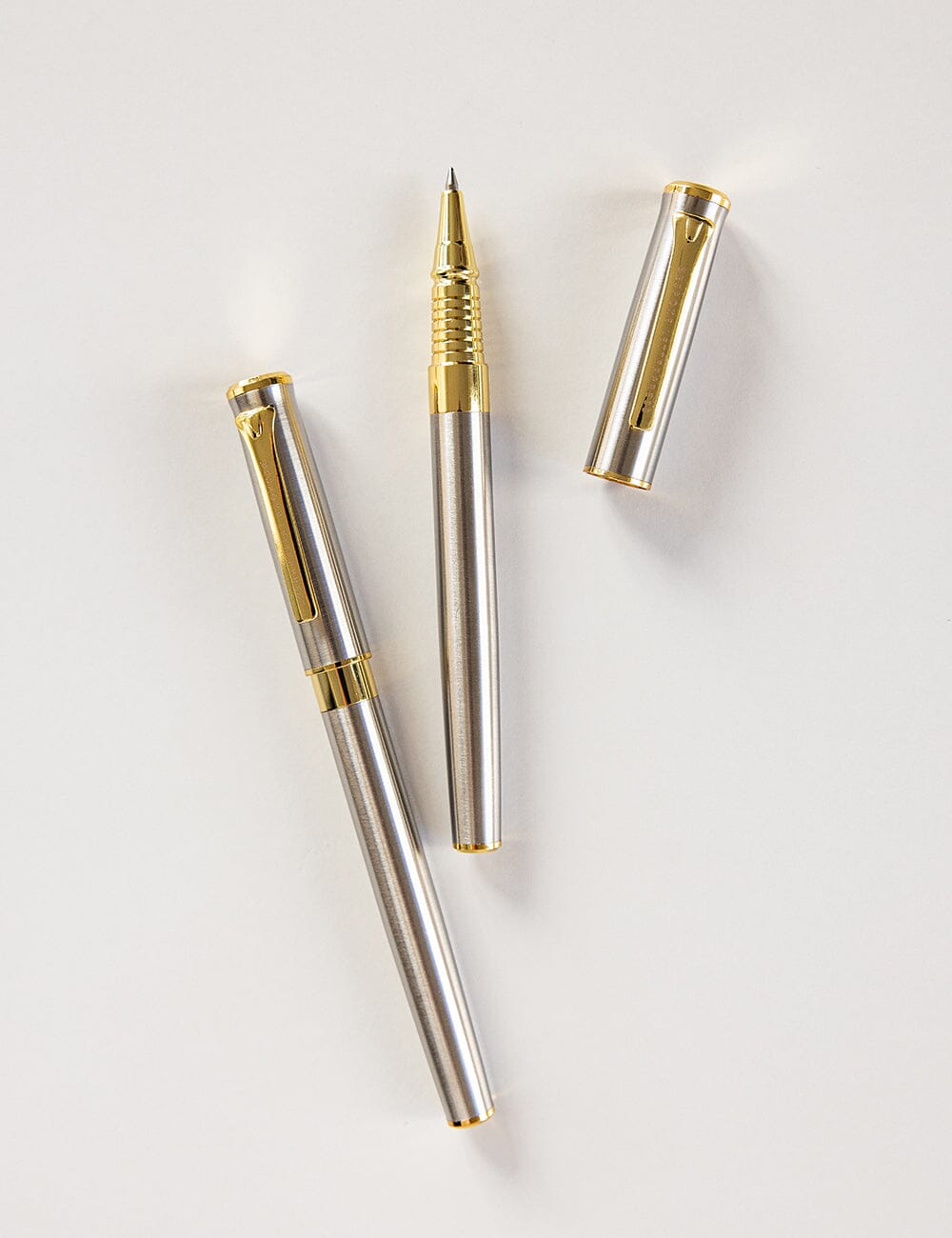 Boxed Silver Executive Pen Pens Bespoke Letterpress