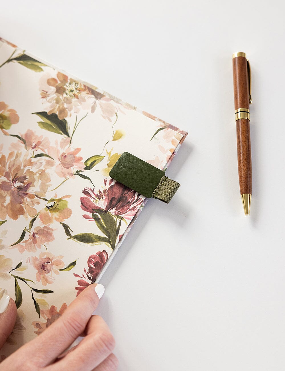 Classic Wood & Gold Ballpoint Pen (Boxed)