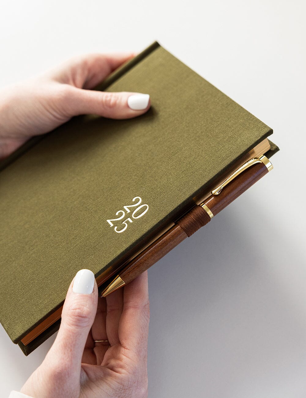 Classic Wood & Gold Ballpoint Pen (Boxed)