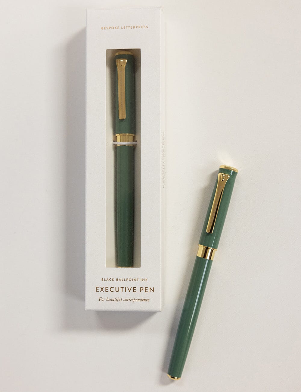 Eucalypt Executive Gel Ink Pen (Boxed) Pens Bespoke Letterpress