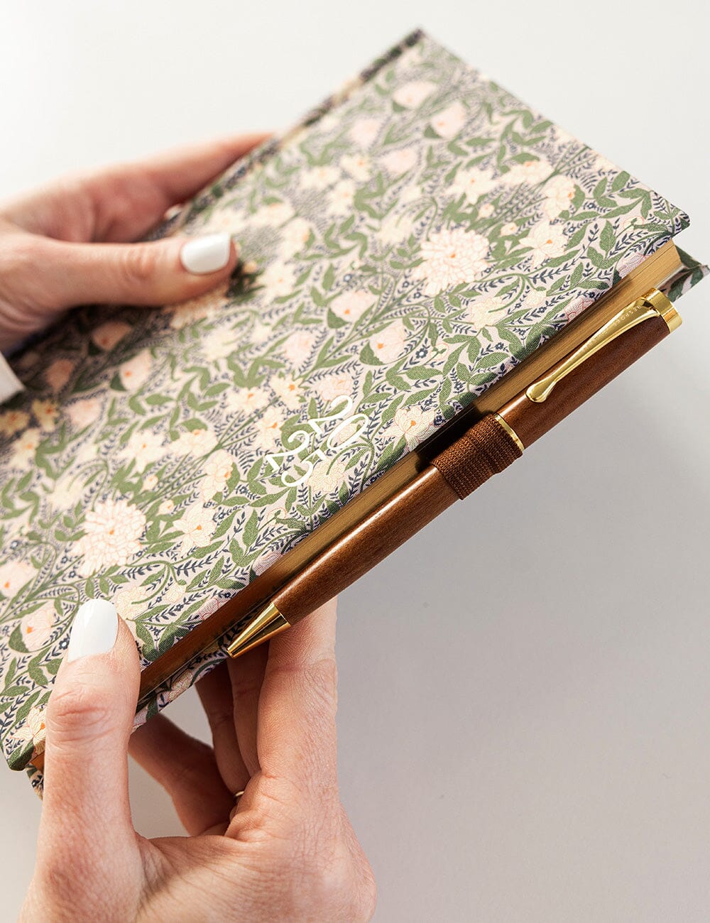 Adhesive Rectangle Pen Loop - Espresso pen loop Bespoke Letterpress