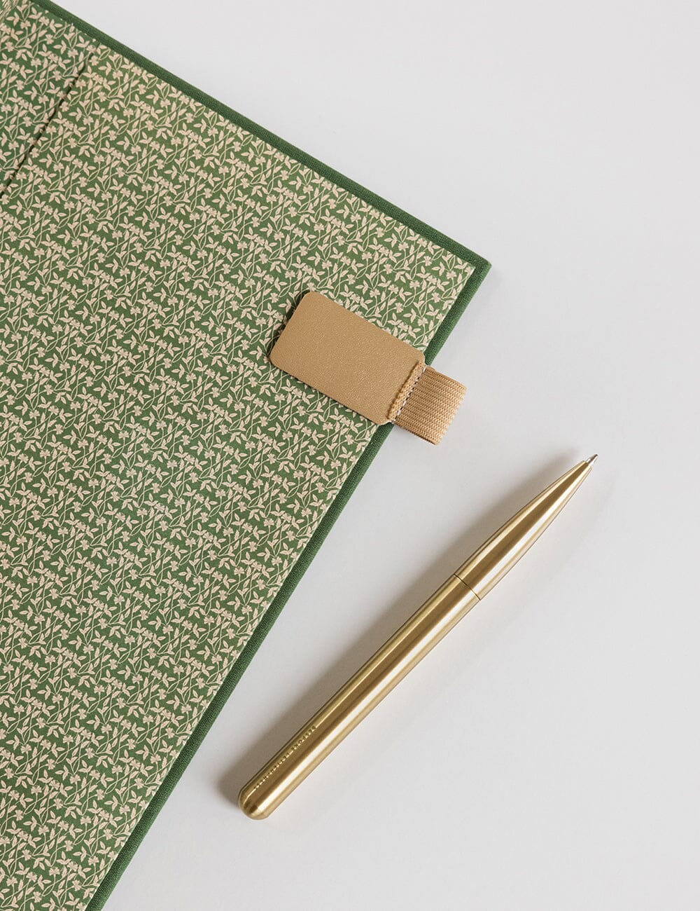 Adhesive Rectangle Pen Loop - Gold