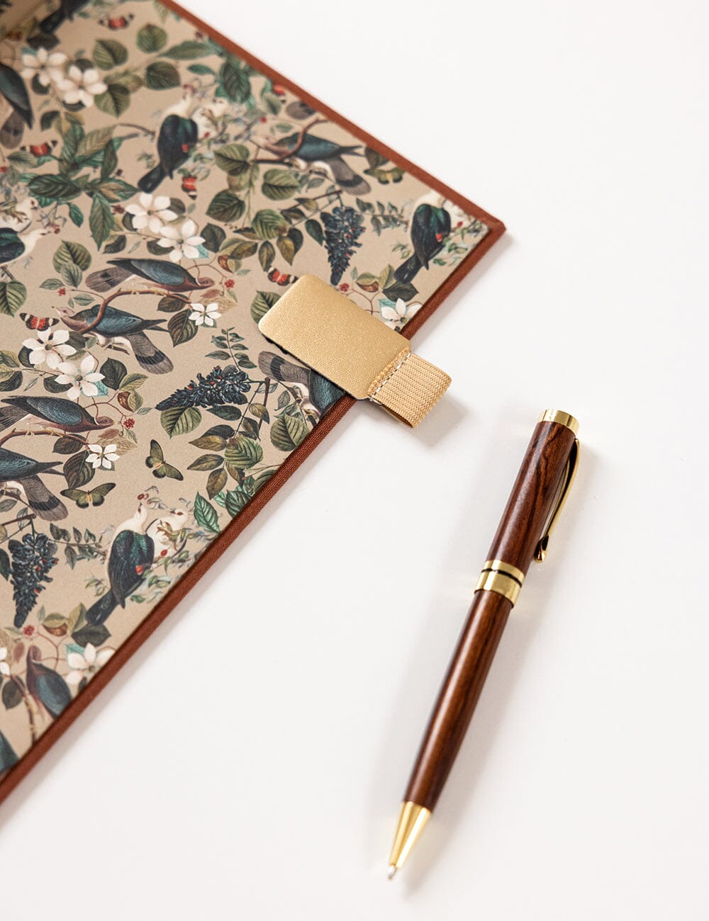 Adhesive Rectangle Pen Loop - Gold