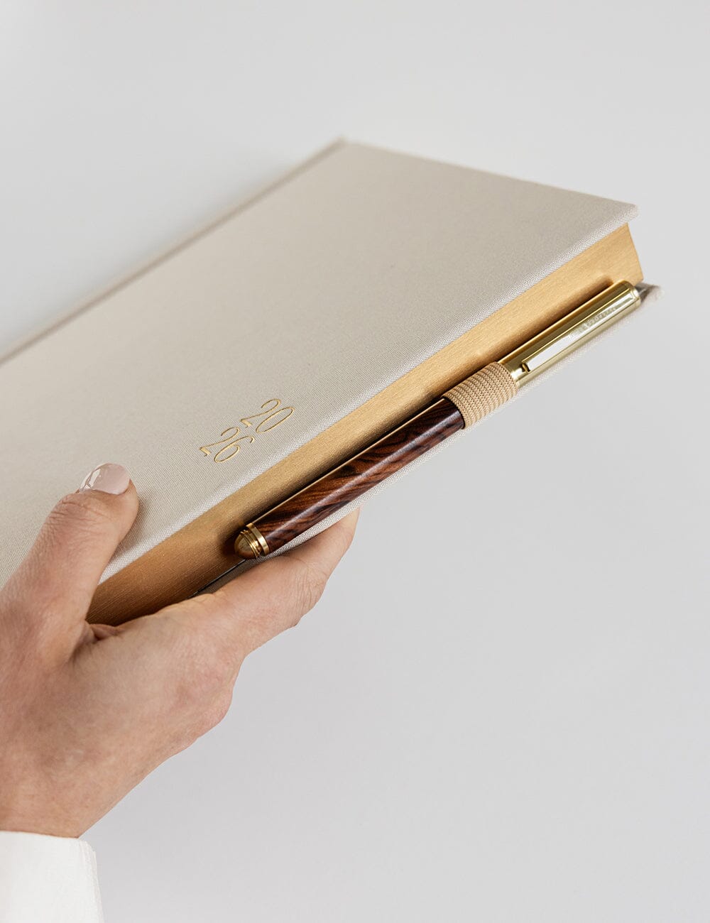 Adhesive Rectangle Pen Loop - Gold
