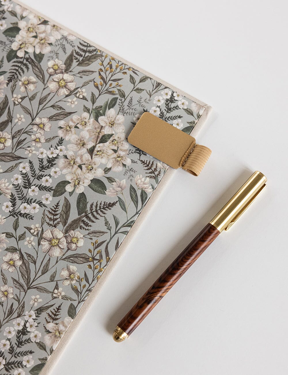 Adhesive Rectangle Pen Loop - Gold