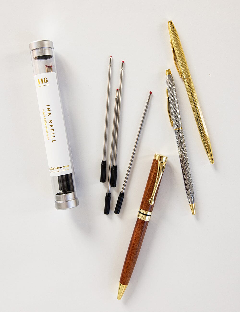 No. 116 Ballpoint Ink Refill 4pk