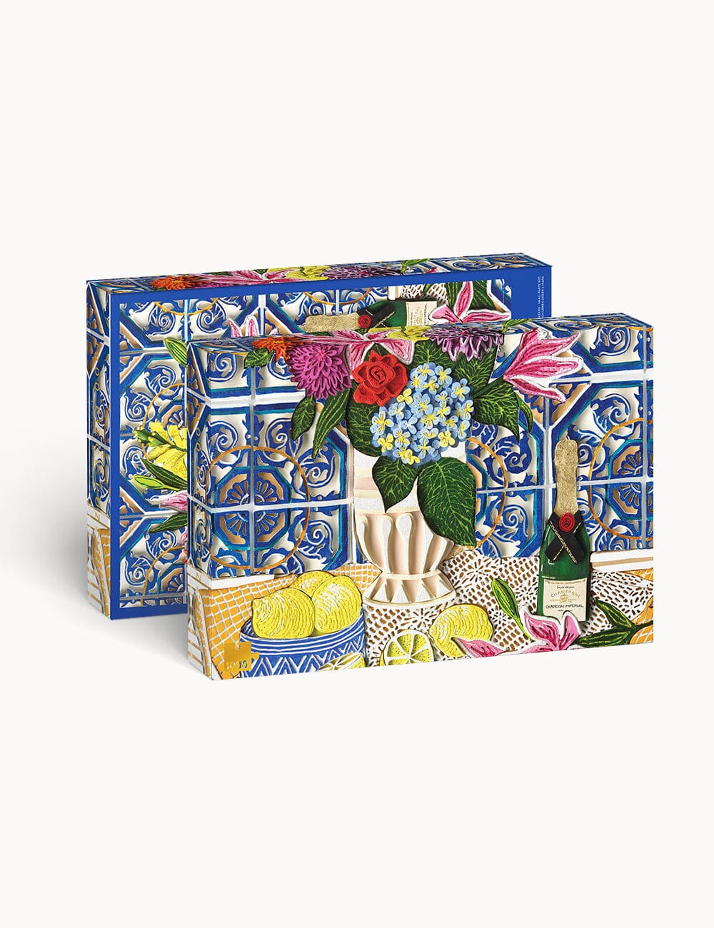 Hydrangea Blue 1000pc puzzle puzzle Bespoke Letterpress