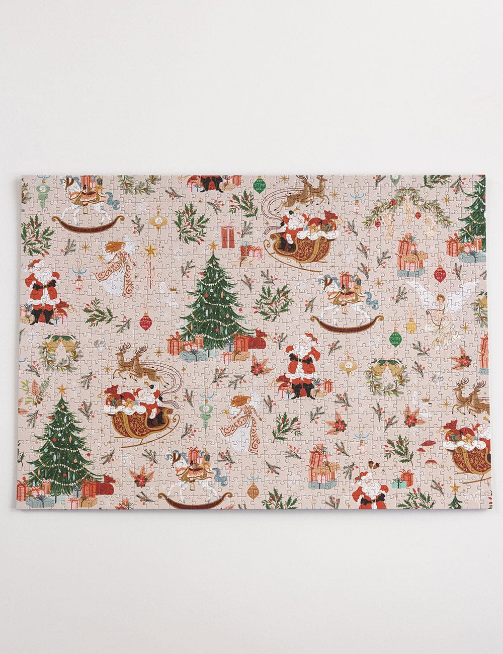 Jolly Santa 1000pc Christmas Puzzle