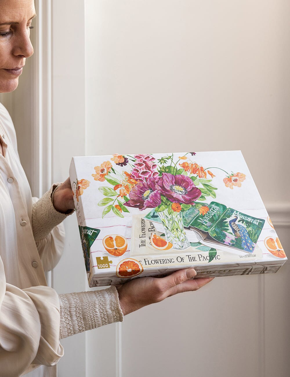Poppies and Foxglove 1000pc Puzzle