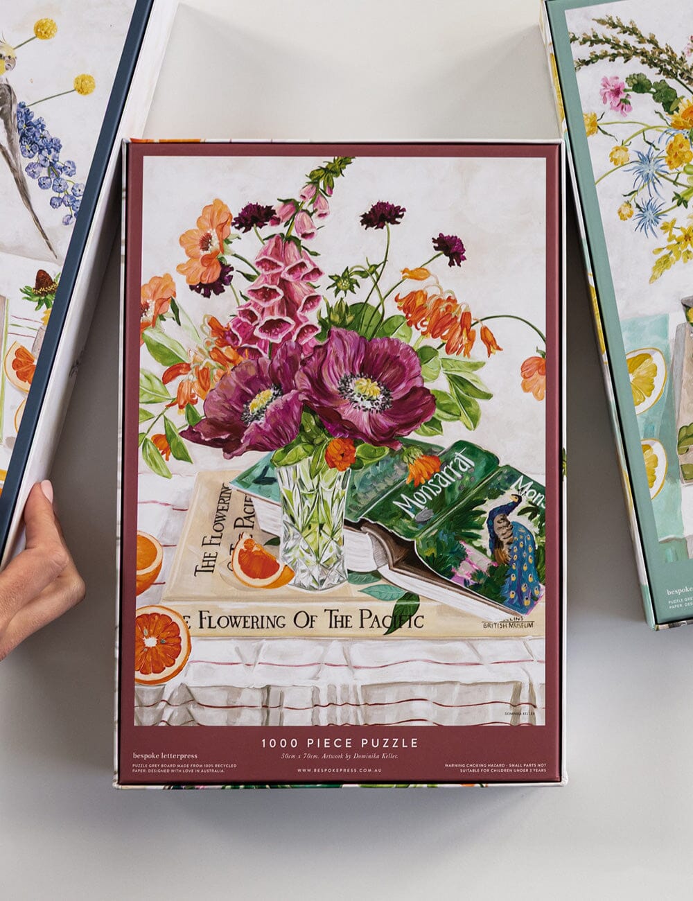 Poppies and Foxglove 1000pc Puzzle