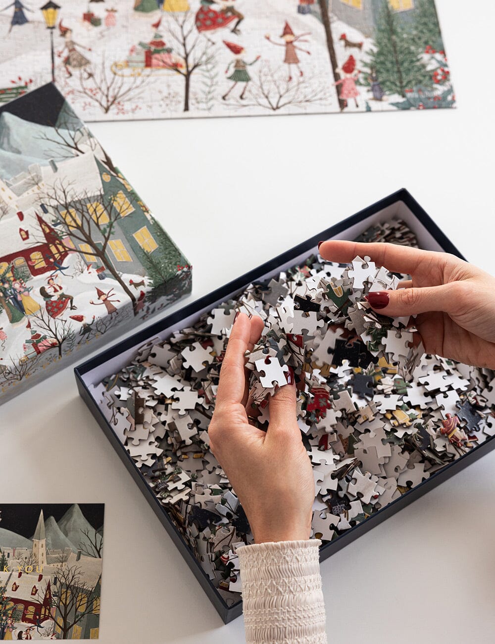 The Christmas Village 1000pc Puzzle