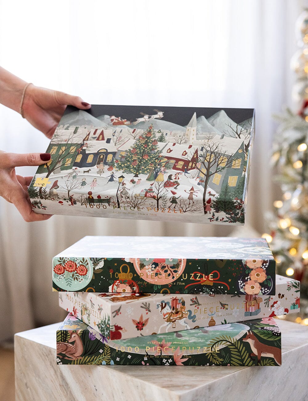 The Christmas Village 1000pc Puzzle