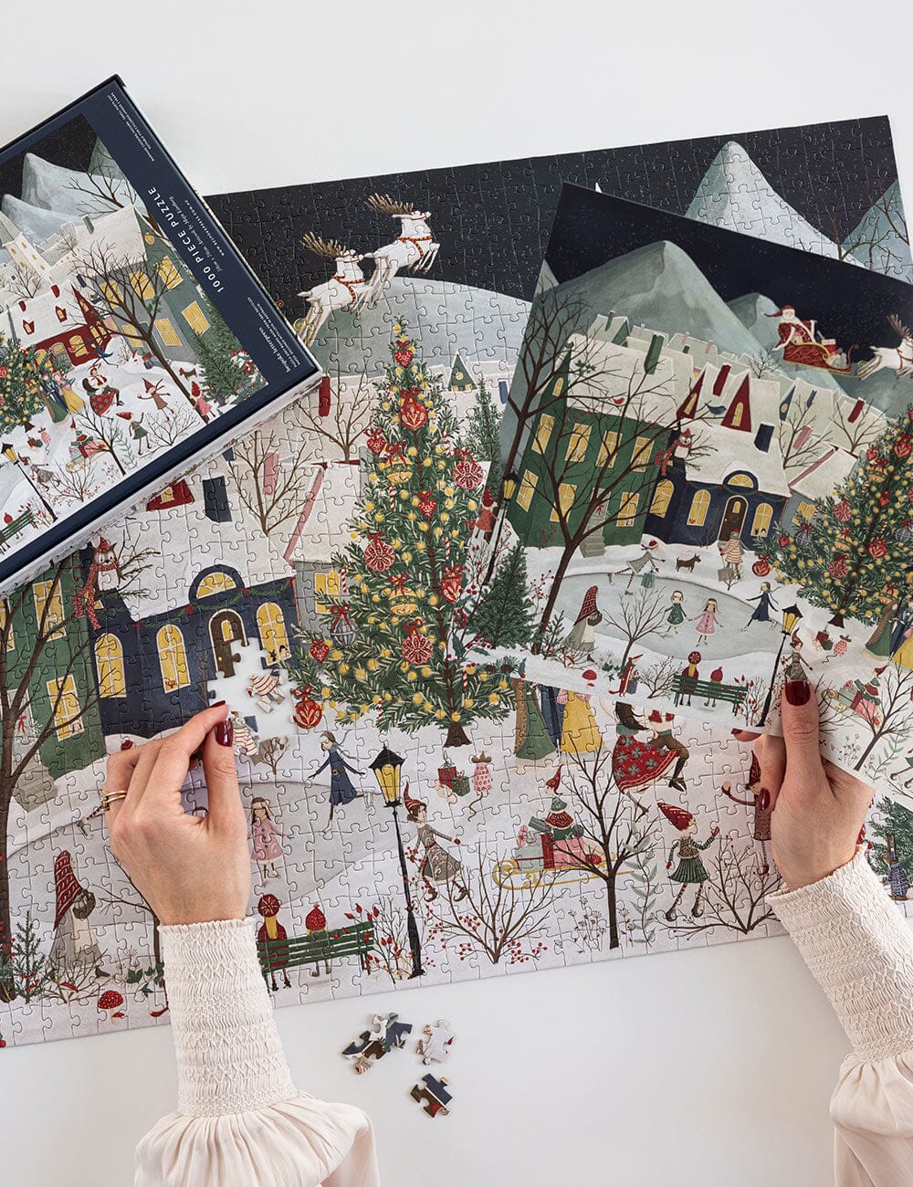 The Christmas Village 1000pc Puzzle