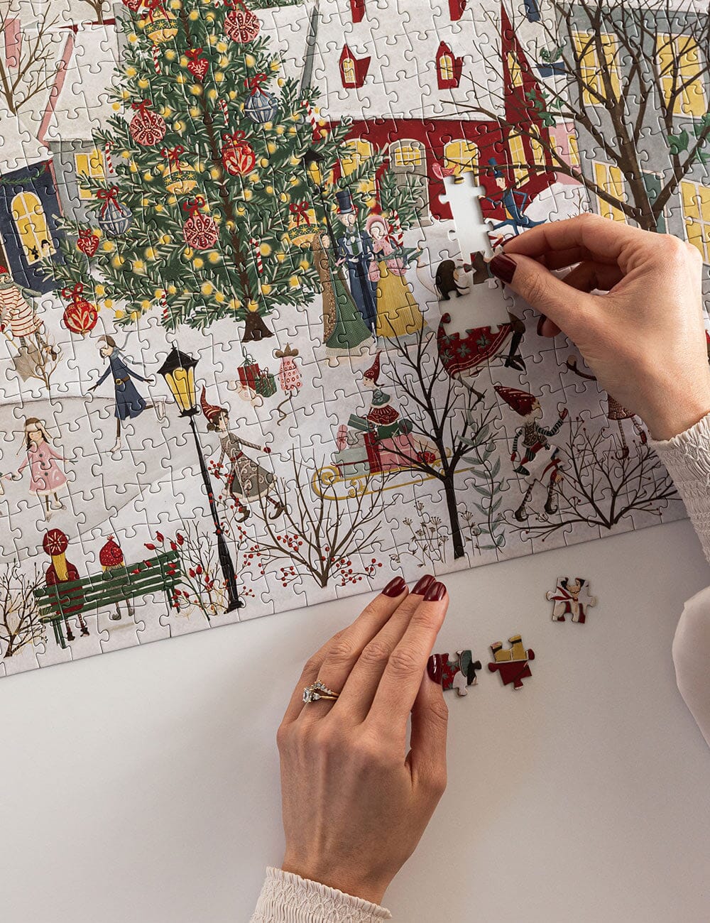 The Christmas Village 1000pc Puzzle
