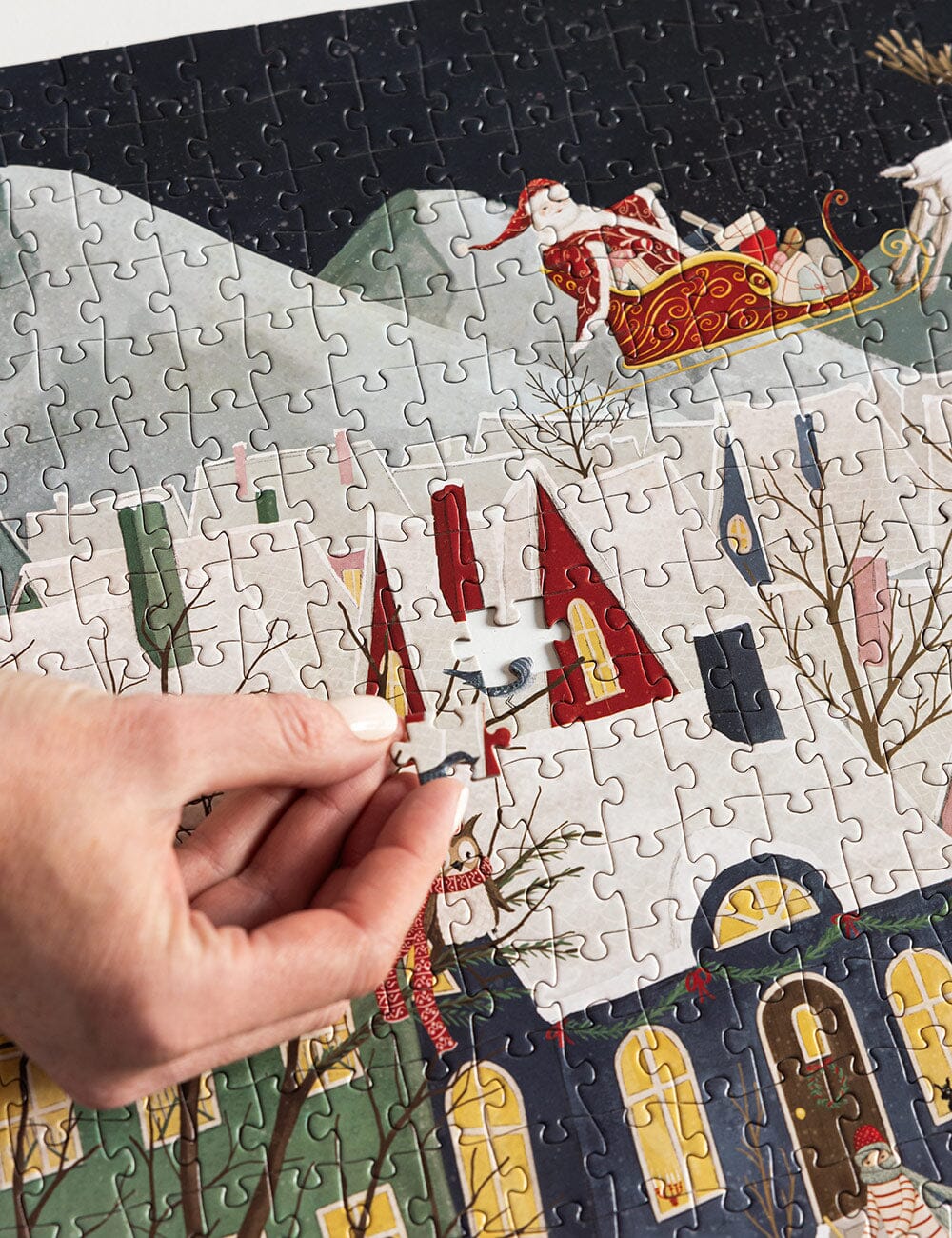 The Christmas Village 1000pc Puzzle