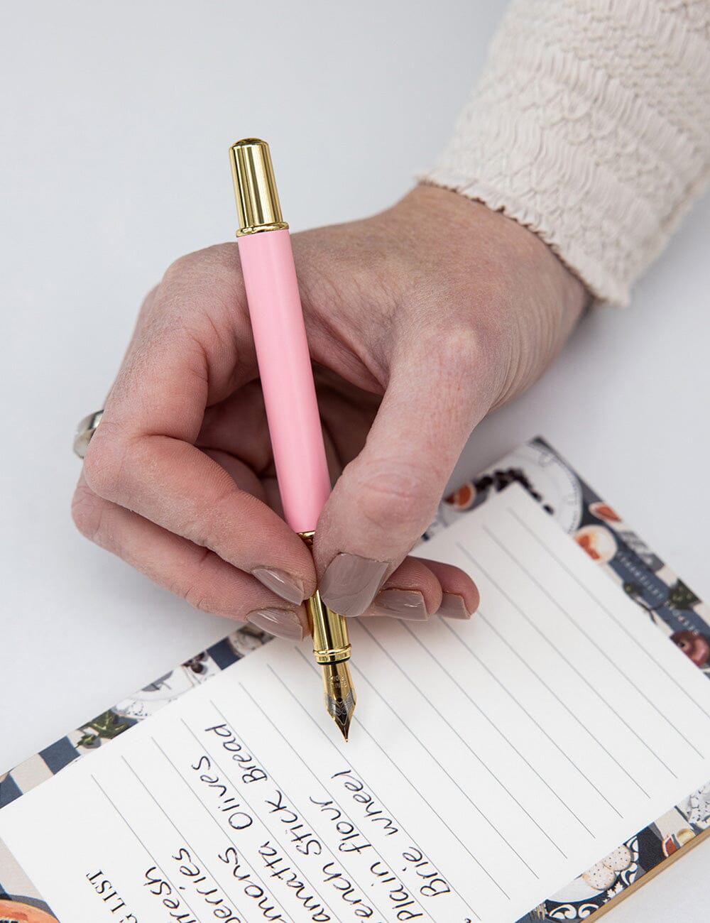 Pink Fountain Pen (Boxed) Desktop Stationery Bespoke Letterpress