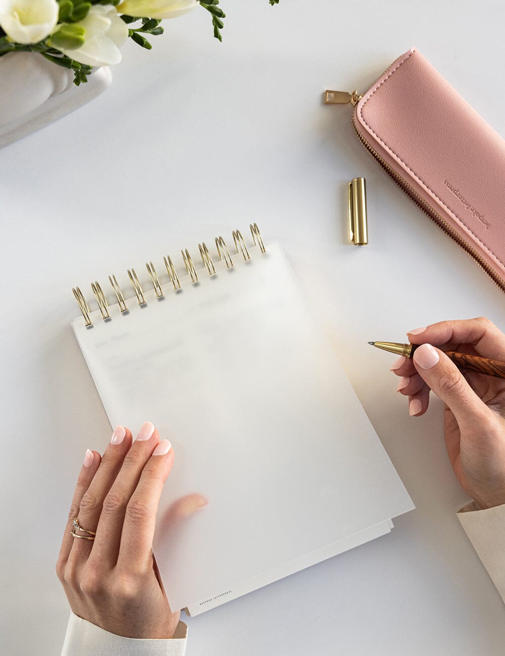 Daily Planner Ringbound Notepad