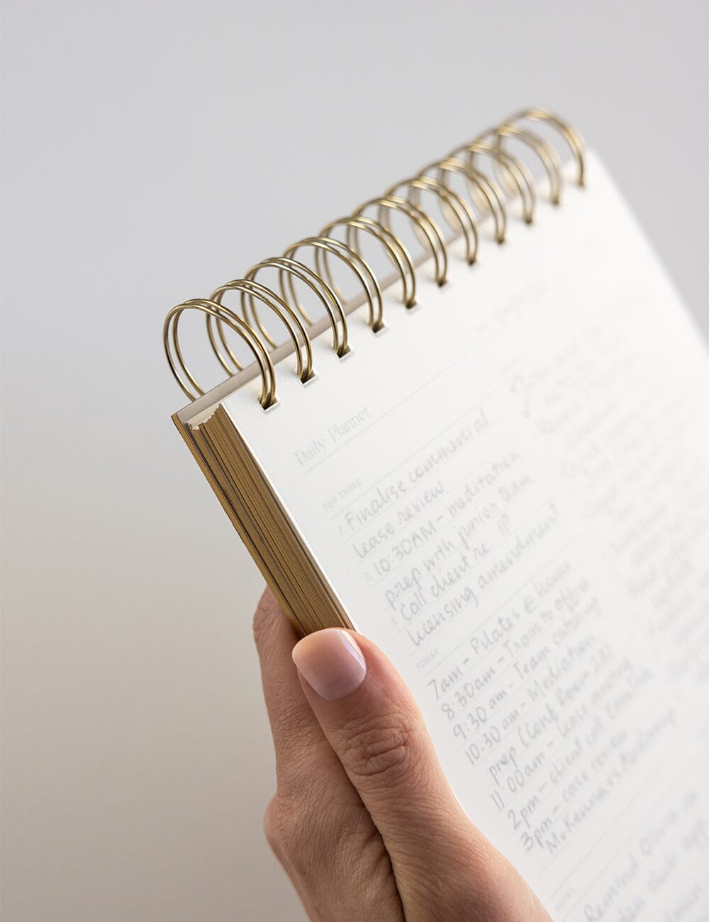 Daily Planner Ringbound Notepad