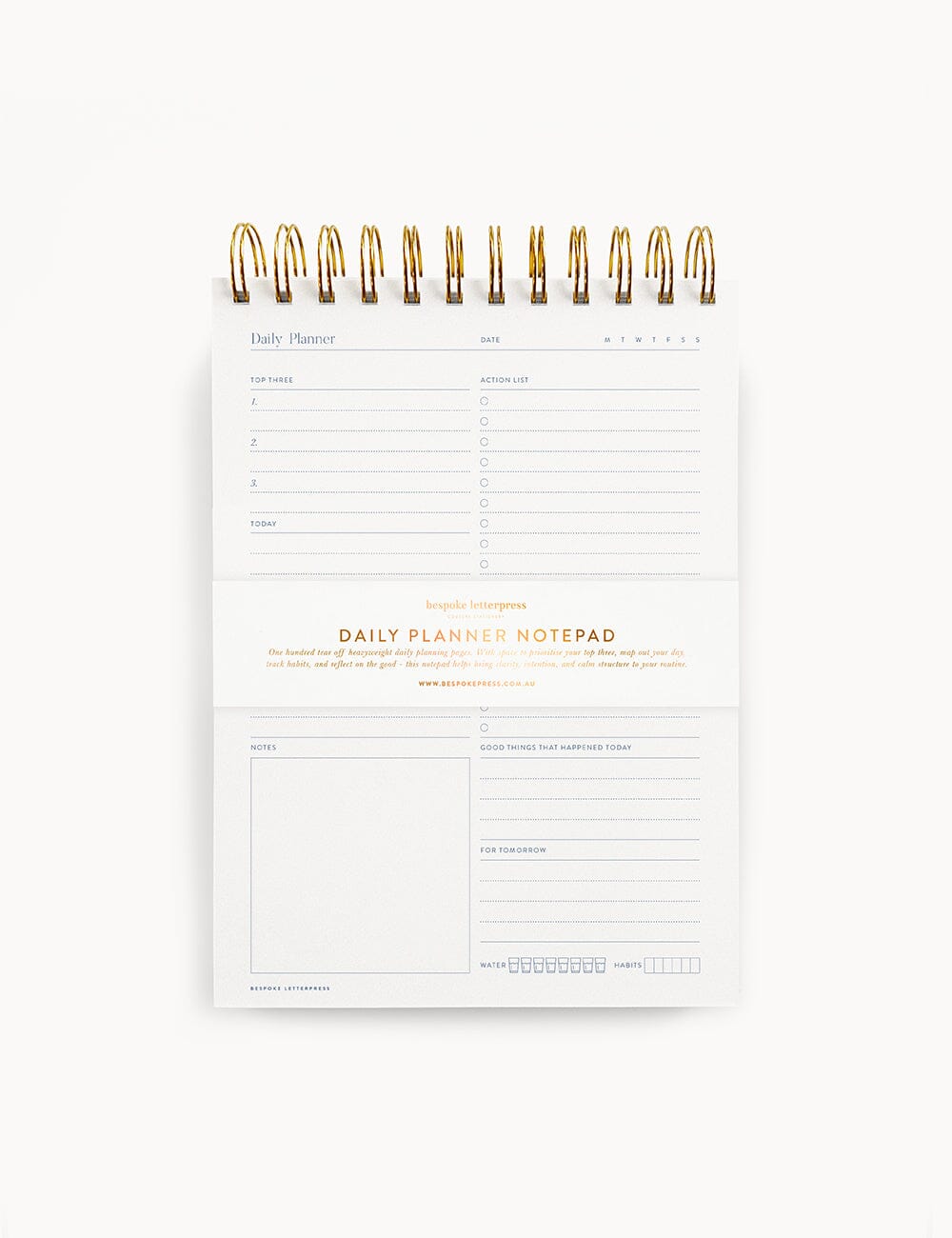 Project Planner Ringbound Notepad