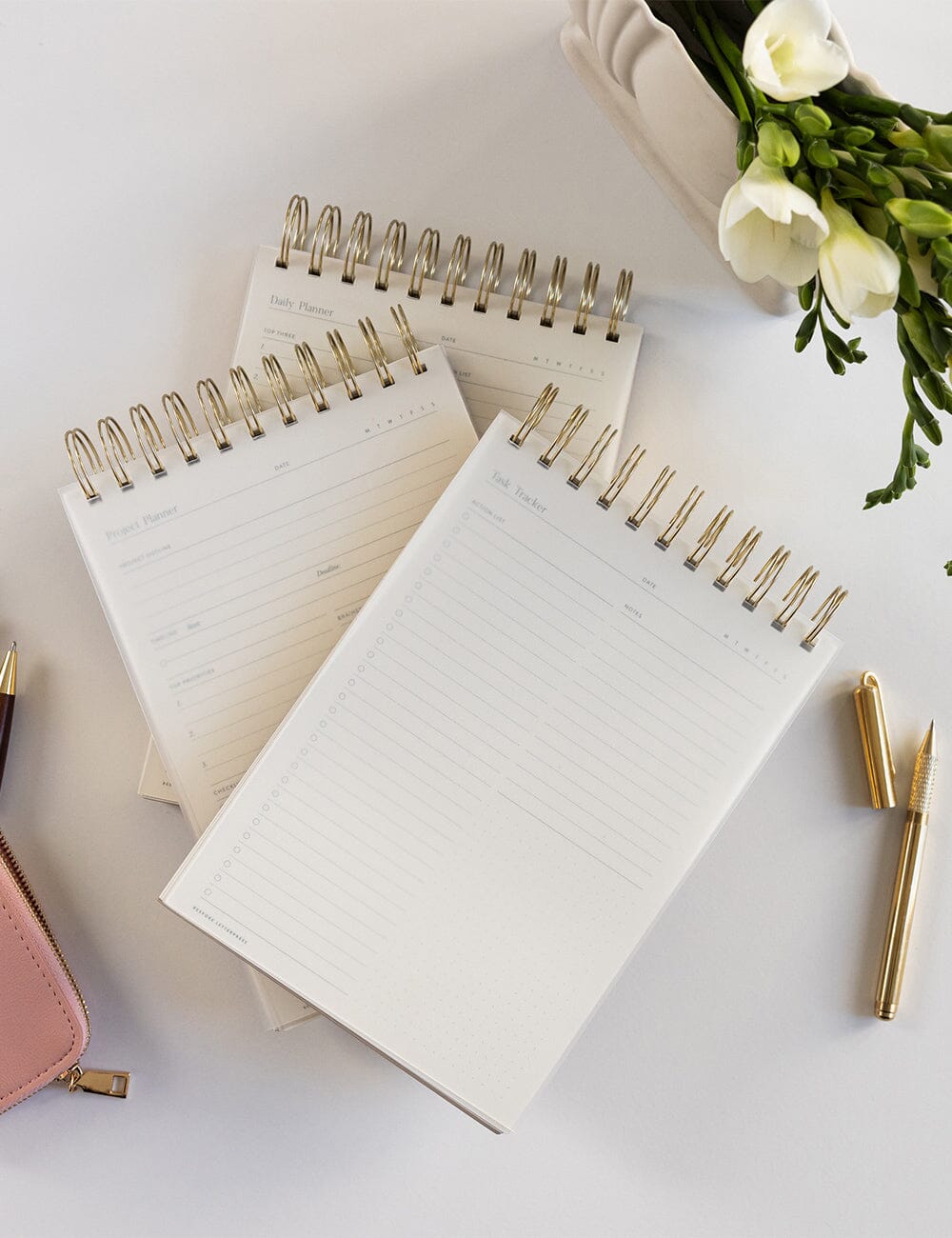 Task Tracker Ringbound Notepad