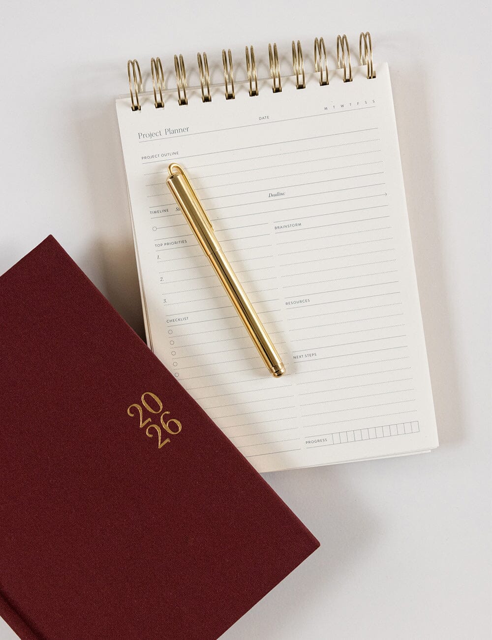 Project Planner Ringbound Notepad