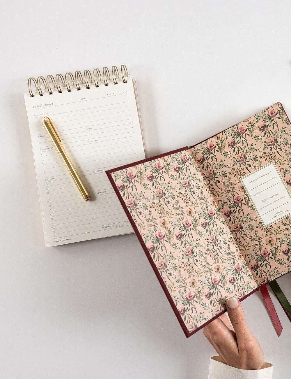 Project Planner Ringbound Notepad