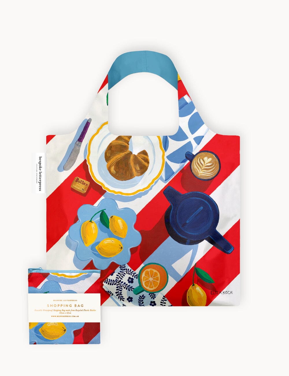 Shopping Bag - Brunch Shopping Bag Bespoke Letterpress