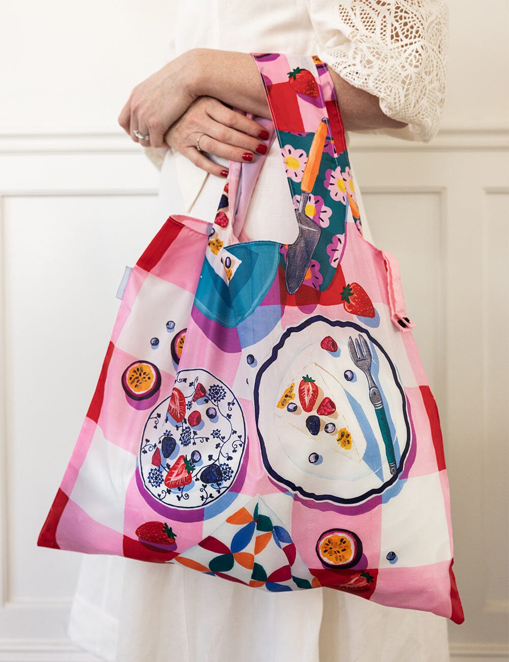 Shopping Bag - Passionfruit Pavlova Shopping Bag Bespoke Letterpress