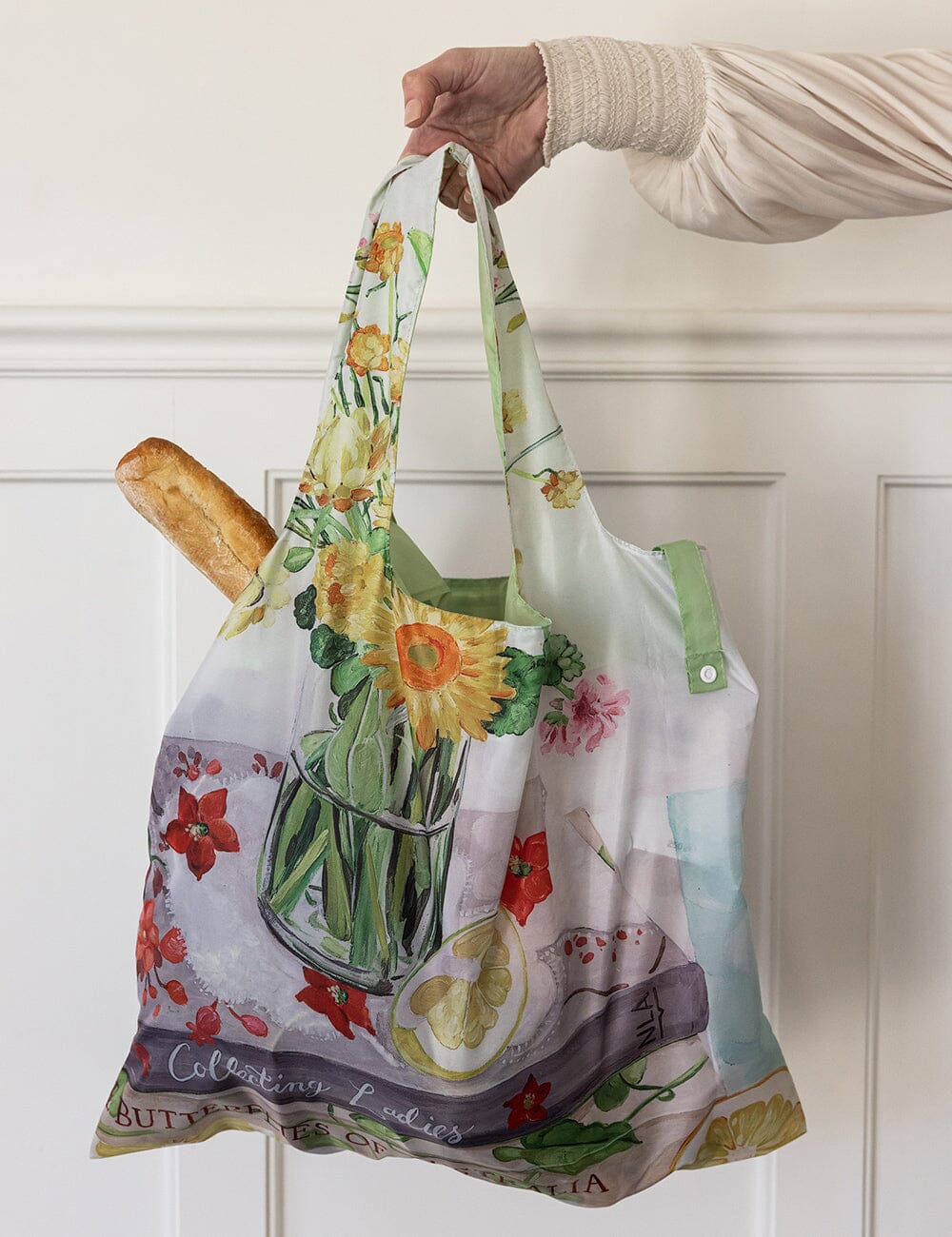 Native Wildflowers - Reusable Large Shopping Bag