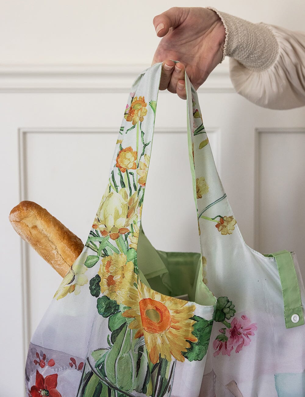 Native Wildflowers - Reusable Large Shopping Bag