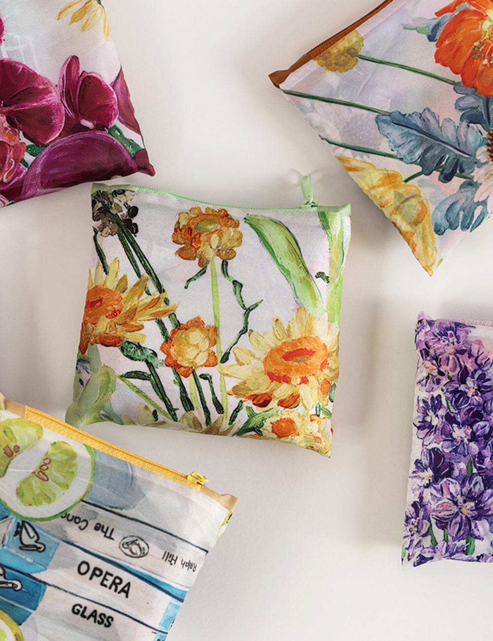 Native Wildflowers - Reusable Large Shopping Bag