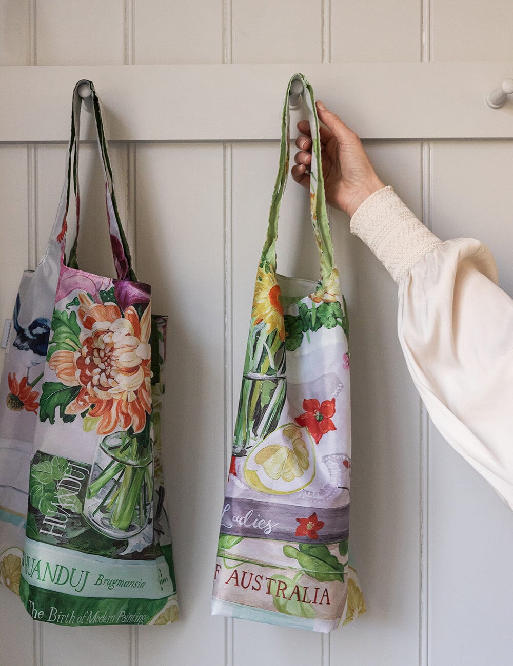 Native Wildflowers - Reusable Large Shopping Bag