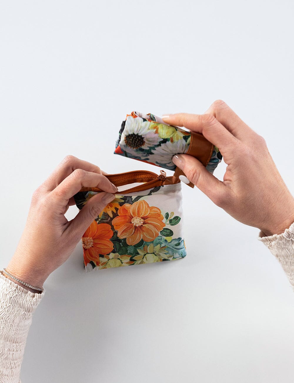 Early February Bouquet - Reusable Large Shopping Bag