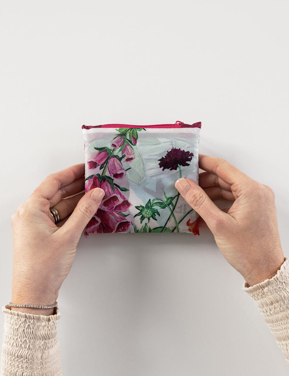 Poppies & Foxgloves - Reusable Large Shopping Bag